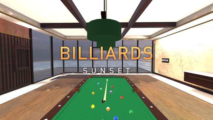 Billiards Sunset