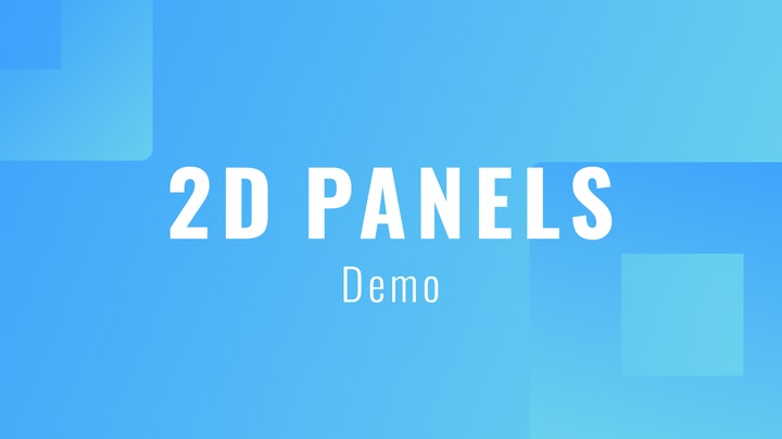 2D Panels
