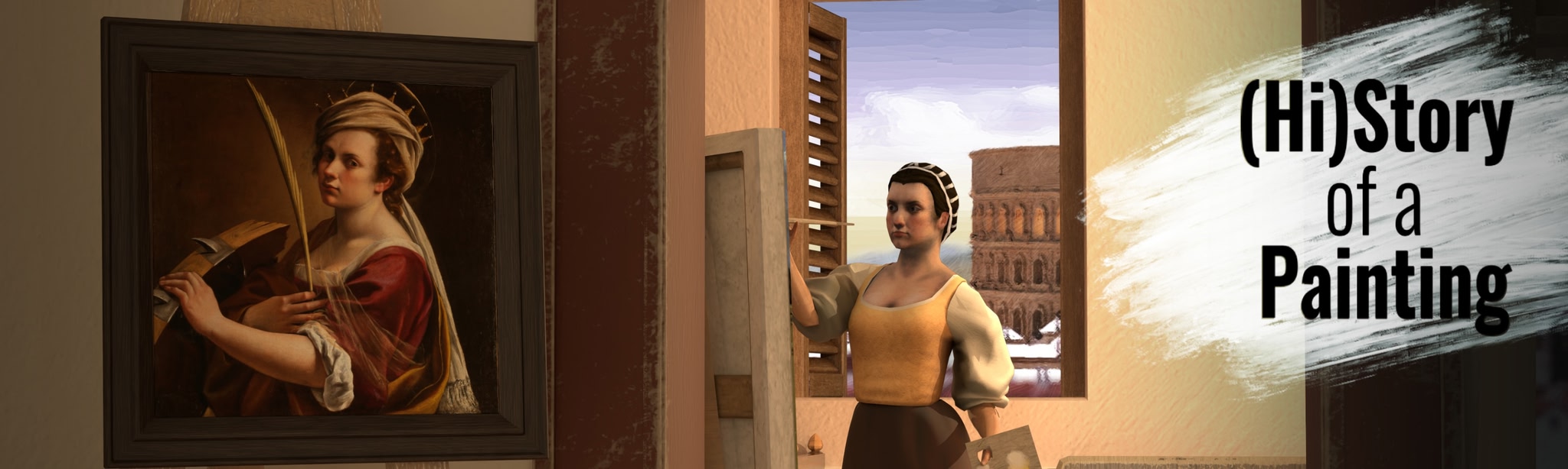 History of A Painting - "The light in the Shadow"
