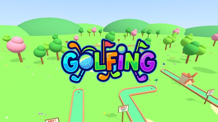 Golfing